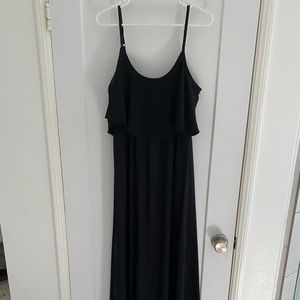 Show me your Mumu black maxi size L bridesmaid